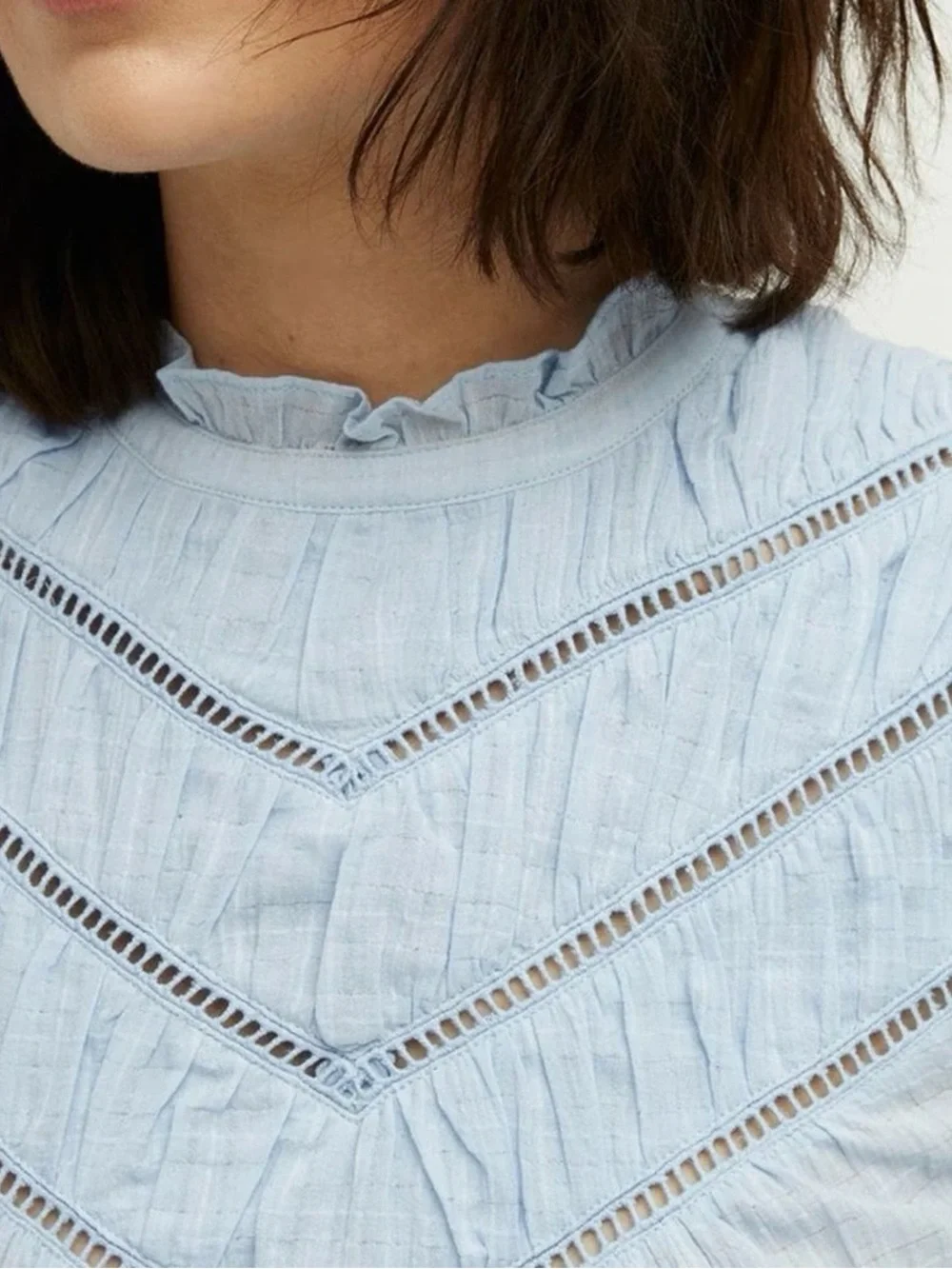 Veronica Beard Frasier Blouse - Picture 4 of 6
